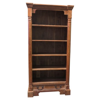 Tall Open Front Bookcase with Drawer, 1960 for sale at Pamono
