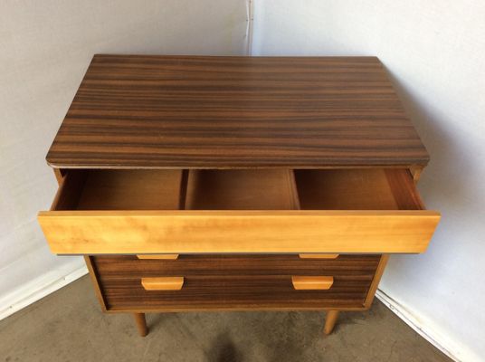 Mid Century Walnut Chest Of Drawers 1960s For Sale At Pamono