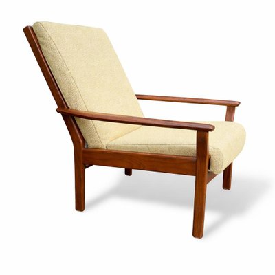 Cintique シンティーク【Vintage｜EUR 60's 70s'】 Mid-Century Teak Lounge Chair from Cintique, 1960s for sale at Pamono