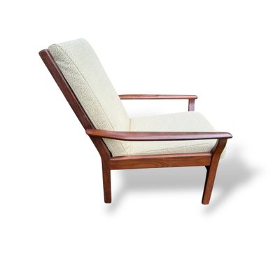 Cintique シンティーク【Vintage｜EUR 60's 70s'】 Mid-Century Teak Lounge Chair from Cintique, 1960s for sale at Pamono