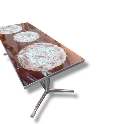 Mid-Century Tiled Adri Coffee Table by Julian Belarti for sale at
