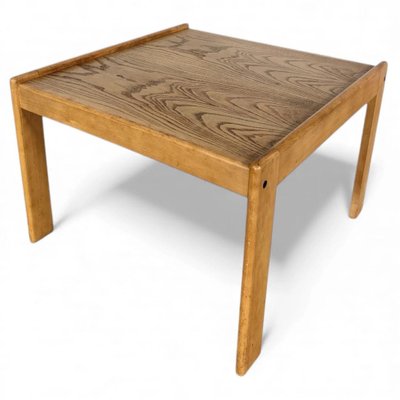 Danish Coffee Table in Beech and Oak, 1960s for sale at Pamono