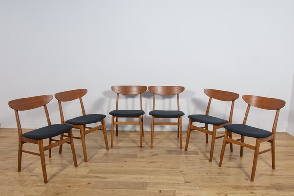 Mid-Century Model 210 Dining Chairs from Farstrup Møbler, 1960s