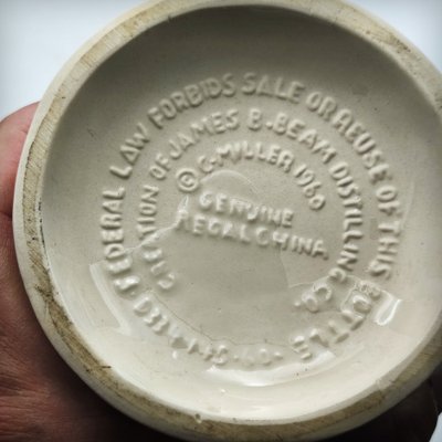 Vintage Ceramic Carafe by Jim Beam, 1960 for sale at Pamono