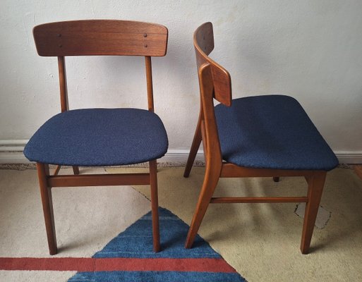 Mid-Century Modern Danish Teak Dining Chairs from Farstrup, 1960s