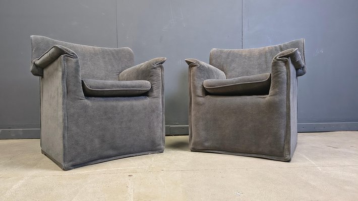 GMFN90A○B&B ITALIA Lauriana Lounge Chai Lauriana Chairs by Afra and Tobia Scarpa for B&B Italia, 1970s