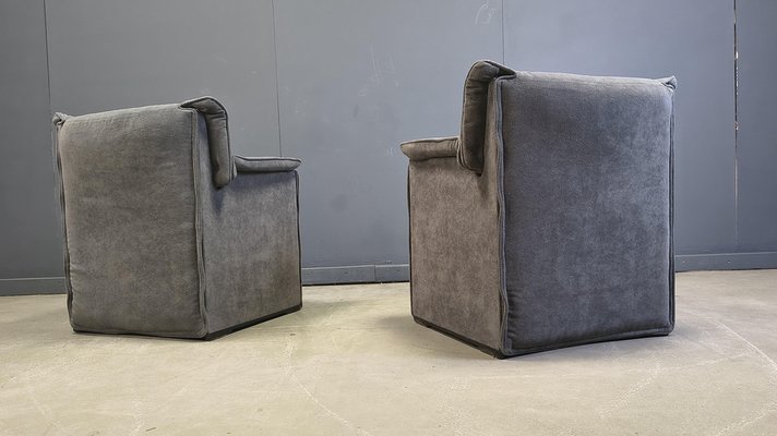 Lauriana Chairs by Afra and Tobia Scarpa for B&B Italia, 1970s