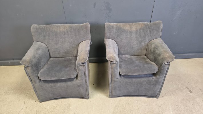 GMFN90A○B&B ITALIA Lauriana Lounge Chai Lauriana Chairs by Afra and Tobia Scarpa for B&B Italia, 1970s