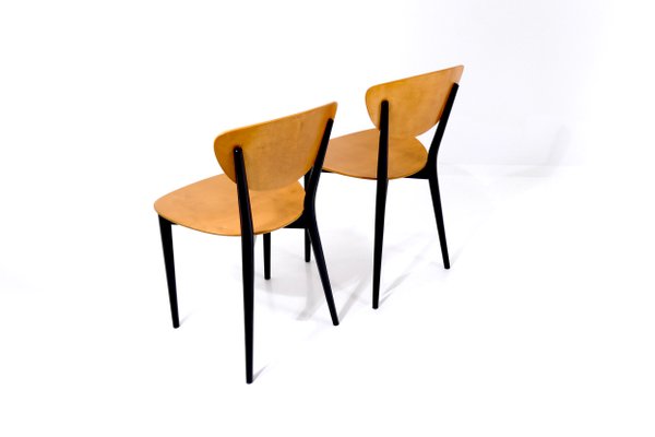Vintage Swiss Chairs by Kurt Thut, 1953, Set of 4 for sale at Pamono