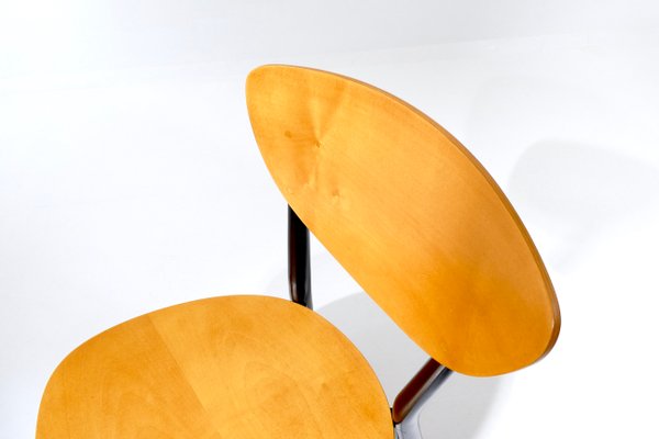Vintage Swiss Chairs by Kurt Thut, 1953, Set of 4 for sale at Pamono