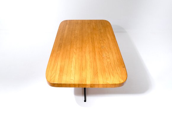 Vintage French Dining or Side Table by Charlotte Perriand, 1960s Vintage French Dining or Side Table by Charlotte Perriand, 1960s