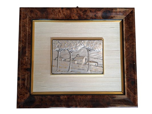 925 Silver Artworks by Ottaviani / Valenti / Mida, 1980s, Set of 5