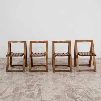 Trieste Chairs by Aldo Jacober for Alberto Bazzani, 1960s, Set of