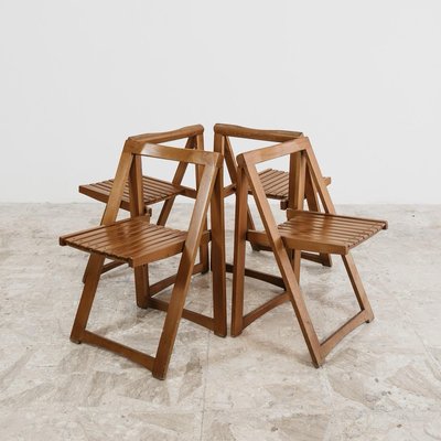 Trieste Chairs by Aldo Jacober for Alberto Bazzani, 1960s, Set of Trieste Chairs by Aldo Jacober for Alberto Bazzani, 1960s, Set of