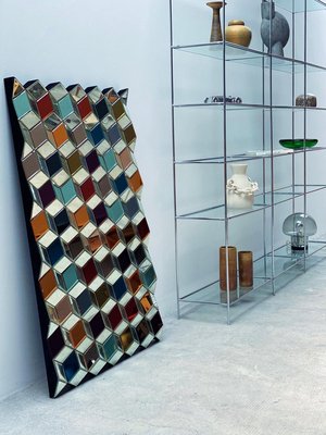 Vintage Modular Shelf in Chrome Glass by Poul Cadovius for Royal