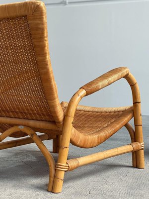 Rattan-Bambus-Sessel von Arco, Deutschland, 1960er Jahre bei Pamono kaufen