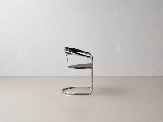 Canasta Cantilever Chairs by Arrben, Italy, 1980s, Set of 6 for