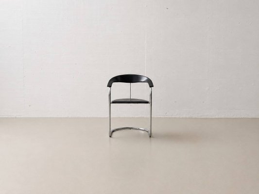 Canasta Cantilever Chairs by Arrben, Italy, 1980s, Set of 6 for