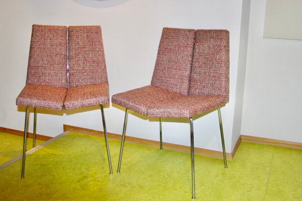 Four-Sided Chairs by Pierre Guariche for Les Huchers Minvielle