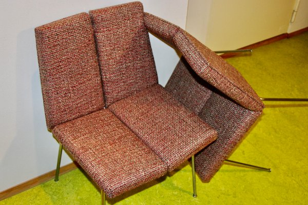 Four-Sided Chairs by Pierre Guariche for Les Huchers Minvielle