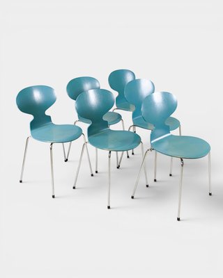 Model 3101 The Ant Chairs by Arne Jacobsen for Fritz Hansen, 1970s