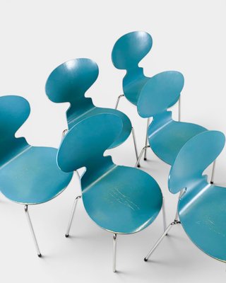 Model 3101 The Ant Chairs by Arne Jacobsen for Fritz Hansen, 1970s