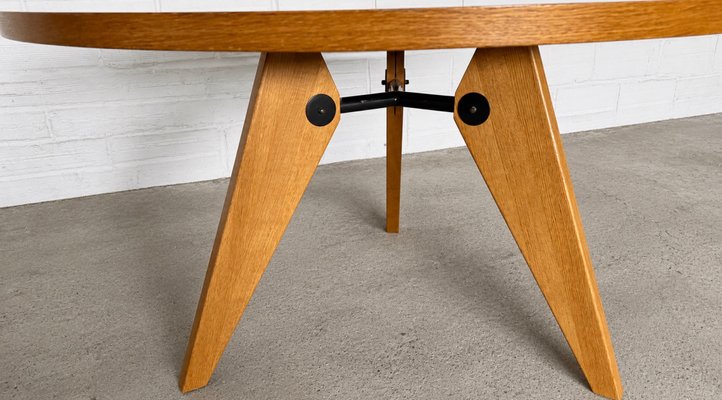 Pedestal Table by Jean Prouvé for Vitra, 2002 for sale at Pamono