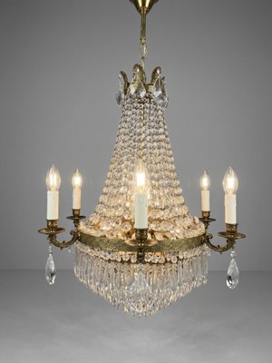 フランスアンティーク　エンパイヤ　シャンデリア Antique French Empire Chandelier for sale at Pamono