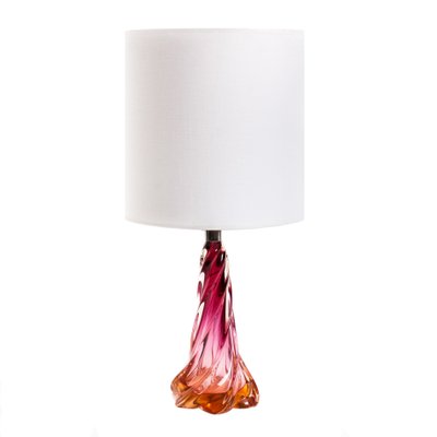 ombre glass table lamp