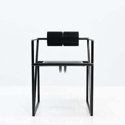 Black Seconda Chair by Mario Botta for Alias, 1980s for sale at Pamono