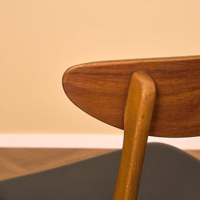 Dining Chairs in Teak and Beech from Farstrup, 1950, Set of 12 for