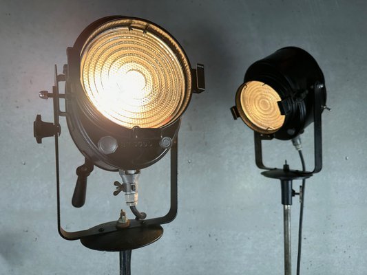 Vintage Theater Spot Lights from Cremer Paris, 1950s, Set of 2 for