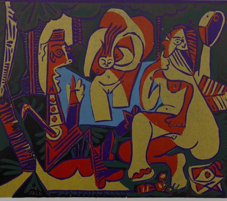 Pablo Picasso, Portrait of Jacqueline, Etching for sale at Pamono