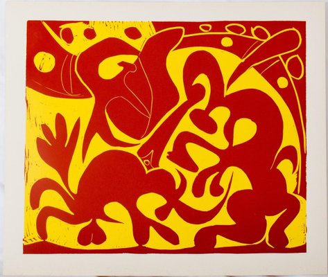 PABLO PICASSO/types 1981-1985 廃盤CD 帯付 Pablo Picasso, Red and Yellow Spade, Etching for sale at Pamono