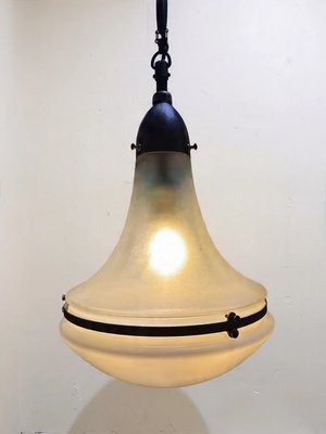 Luzette Pendant Light by Peter Behrens for Siemens and Schukert
