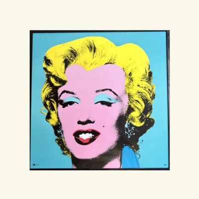 Marilyn Monroe Turquoise Porcelain by Andy Warhol for Rosenthal