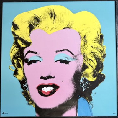 Rosenthal/ローゼンタール　Andy Warhol / Marilyn Marilyn Monroe Turquoise Porcelain by Andy Warhol for Rosenthal