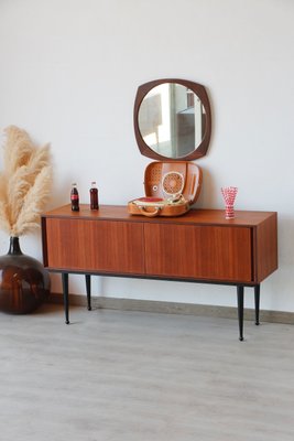 Vintage Vinyl Cabinet in Teak, 1960s for sale at Pamono