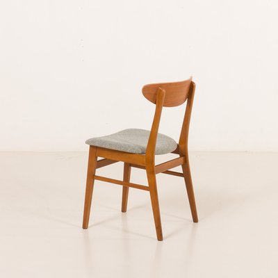 ダイニングチェア Farstrup chair teak vintage 1960s Teak and Wool Chairs from Farstrup Møbler, 1960s, Set of 4 for