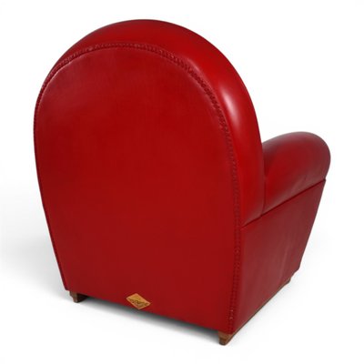 Vanity Fair Leather Armchair by Renzo Frau for Poltrona Frau, 1990