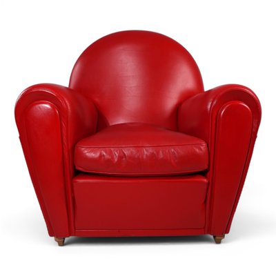 Vanity Fair Leather Armchair by Renzo Frau for Poltrona Frau, 1990
