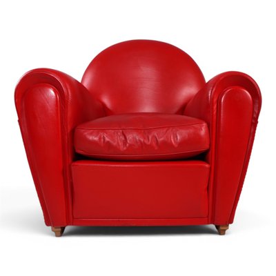 Vanity Fair Leather Armchair by Renzo Frau for Poltrona Frau, 1990