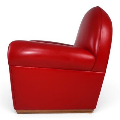 Vanity Fair Leather Armchair by Renzo Frau for Poltrona Frau, 1990