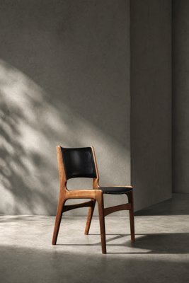 Mid-Century Modern Danish Teak Model 89 Armchair by Erik Buch for
