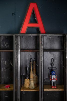 Vintage Industrial Locker from Gantois, 1920s for sale at Pamono