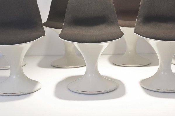 Swivel Chairs by Markus Farner + Walter Grunder for Vitra, 1965, Set of 7