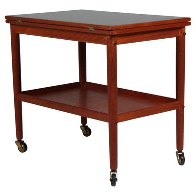 Bar Cart attributed to Ole Wanscher, 1960s for sale at Pamono