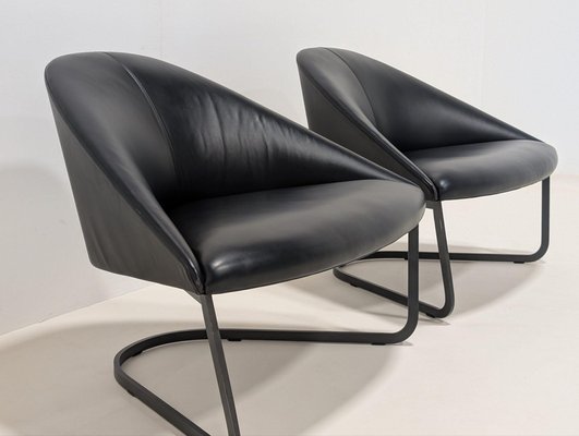 arper Colina Arm Chair M ネイビーブルー Colina M Armchair from Arper for sale at Pamono