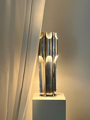 Large Organ Table Lamp by Jacques Charles for Maison Charles