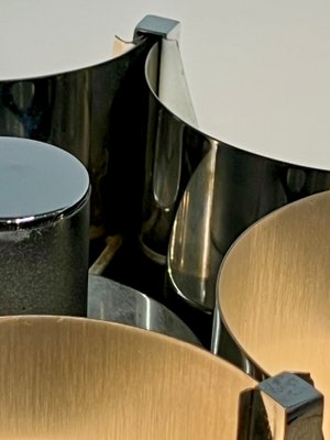 Large Organ Table Lamp by Jacques Charles for Maison Charles